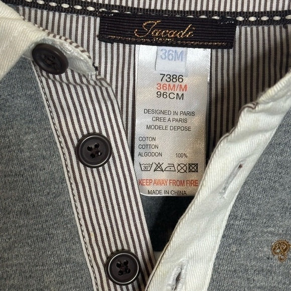 Gray Kids Polo Shirt - Picture 5 of 8